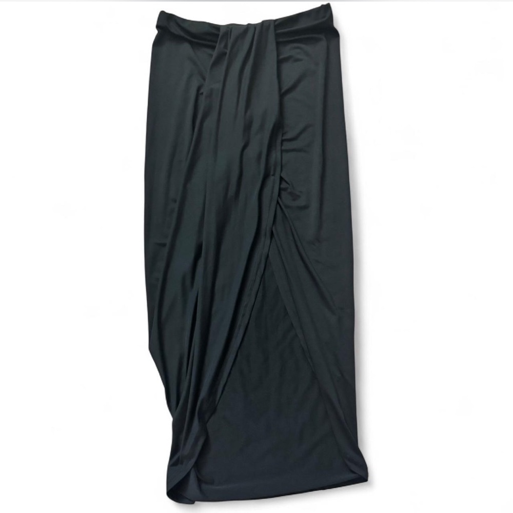 Source Unknown Black Maxi Skirt